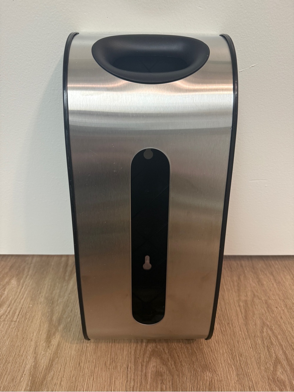 Brand New Simple Human Stainless Steel Wall Mount Grocery Bag Dispenser